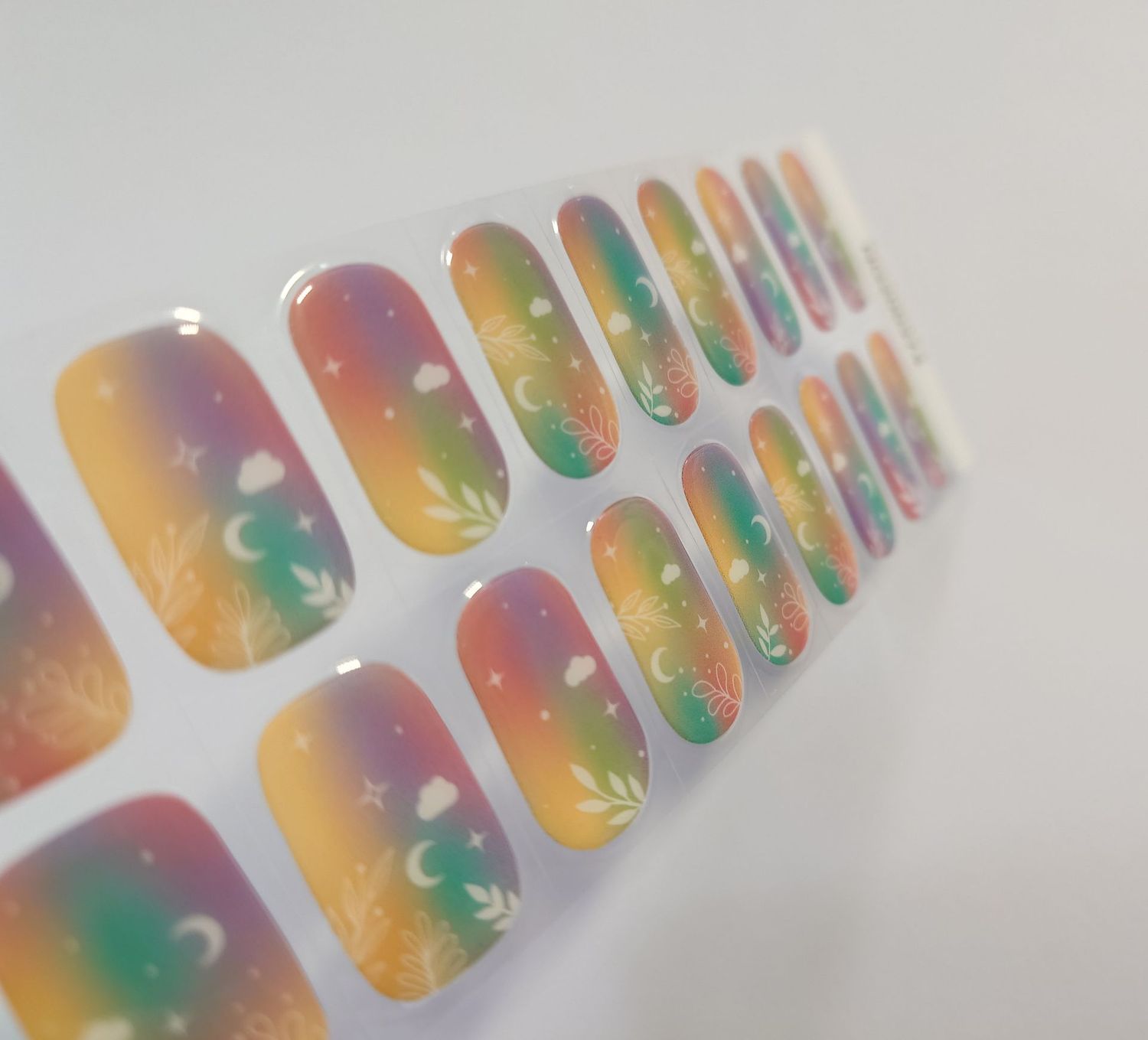 Summer Vibes, UV-Gel-Folie, 20er-Nagelfolie Magic Nail Wraps NG200374