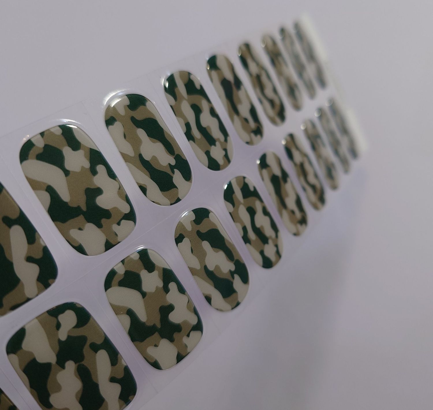 Camouflage, UV-Gel-Folie, 20er-Nagelfolie Magic Nail Wraps NG200371