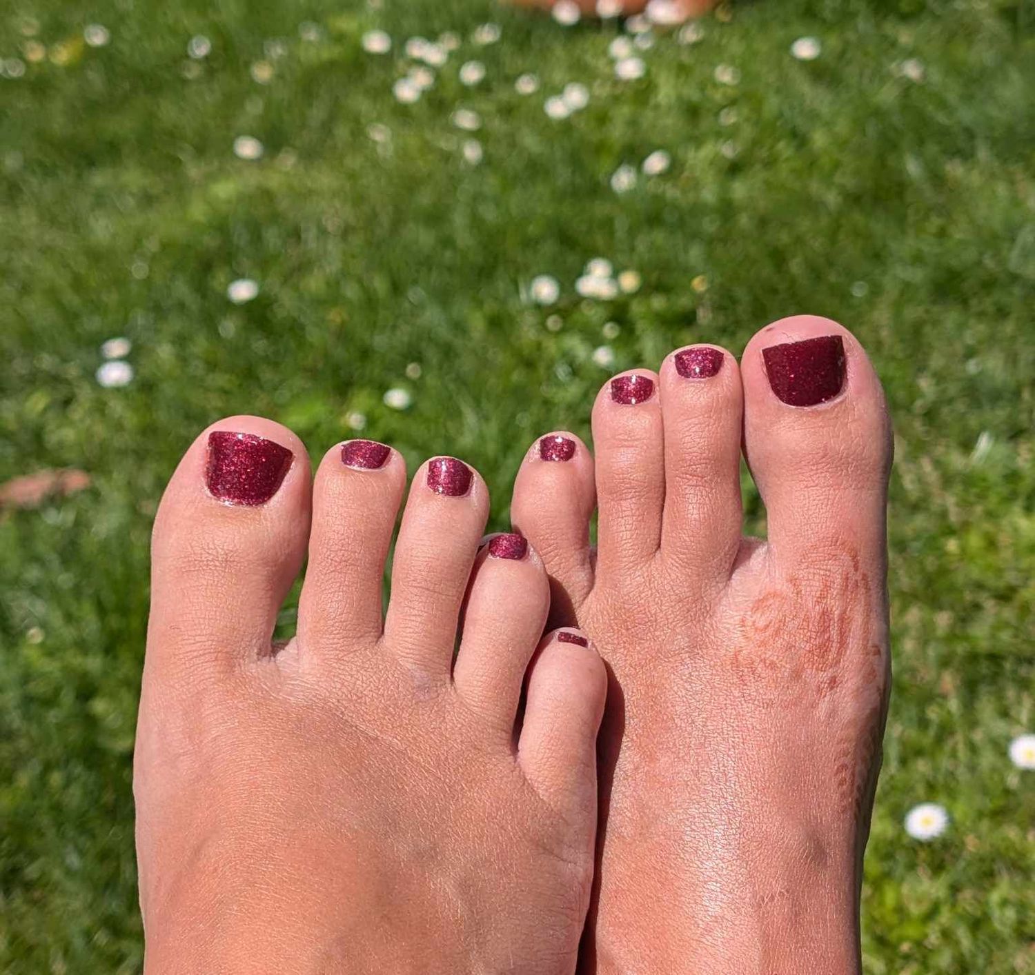 Berry Glitter, 16er-Fussfolie