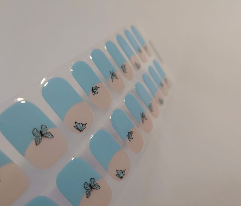 Au revoir Papillion, UV-Gel-Folie, 20er-Nagelfolie Magic Nail Wraps NG200287 Au revoir Papillion, UV-Gel-Folie, 20er-Nagelfolie Magic Nail Wraps NG200287