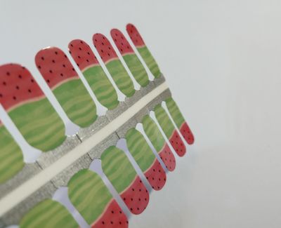 Melon Vibes, 16er-Nagelfolie Melon Vibes, 16er-Nagelfolie
