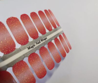 Magic Peach, 16er-Nagelfolie, Magic Nail Wraps Exklusivdesign Magic Peach, 16er-Nagelfolie, Magic Nail Wraps Exklusivdesign
