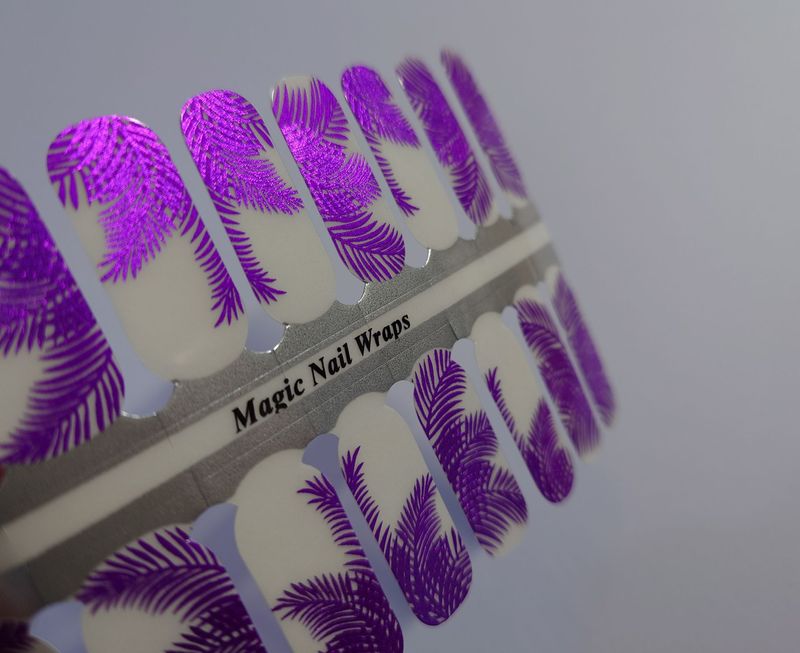 Hyacinth Leaves, Overlay, 16er-Nagelfolie Hyacinth Leaves, Overlay, 16er-Nagelfolie