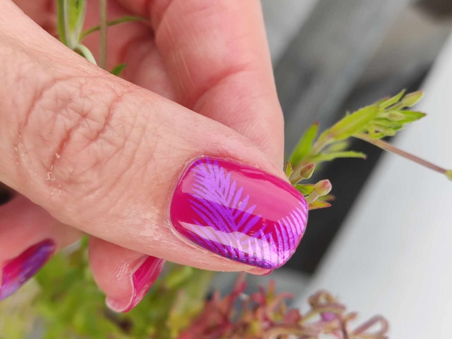 Hyacinth Leaves, Overlay, 16er-Nagelfolie Magic Nail Wraps Exklusivdesign