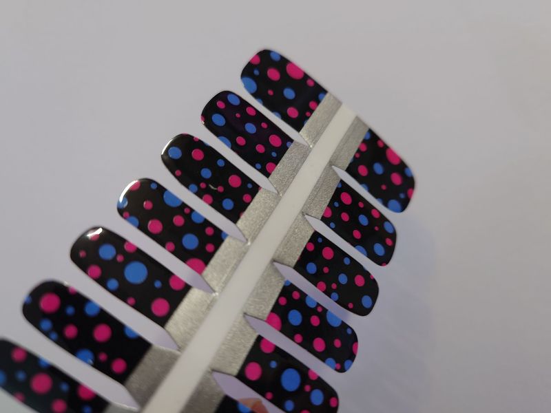 Black Dotty, 16er-Fussfolie Black Dotty, 16er-Fussfolie
