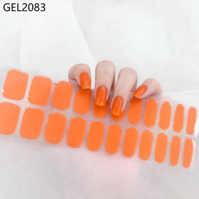 Aranciata Deluxe, leicht semitransparent, 22er Nagelfolie Aranciata Deluxe, leicht semitransparent, 22er Nagelfolie