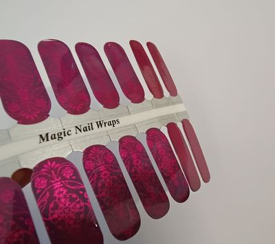 Awesome Grape, 16er-Nagelfolie Magic Nail Wraps Exklusivdesign Awesome Grape, 16er-Nagelfolie Magic Nail Wraps Exklusivdesign
