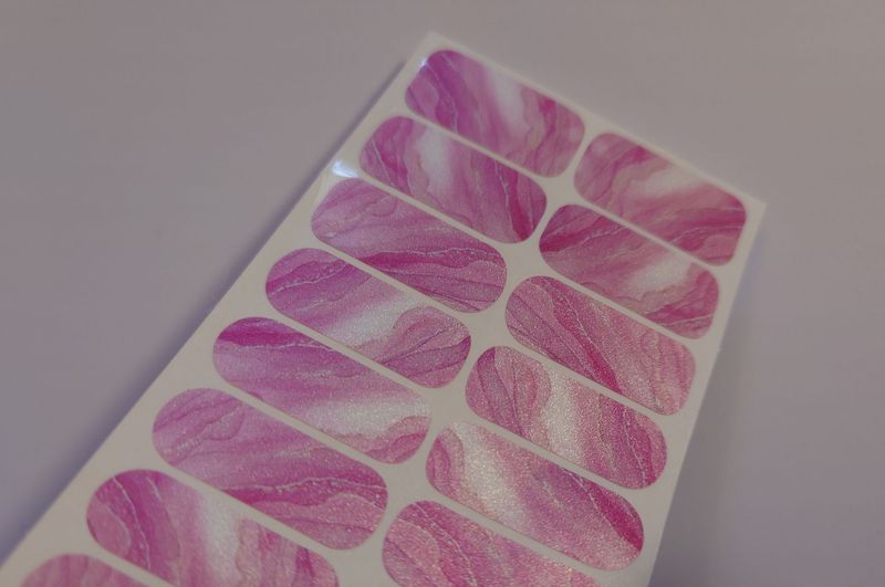 Candy Marble, Pearl-Shimmer-Finish, 22er-Premium Nagelfolie Magic Nail Wraps Candy Marble, Pearl-Shimmer-Finish, 22er-Premium Nagelfolie Magic Nail Wraps