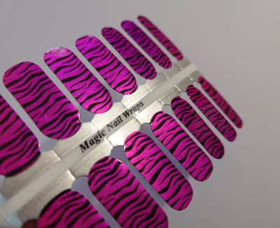 Pink Heart Beast,  16er-Nagelfolie Magic Nail Wraps Exklusivdesign