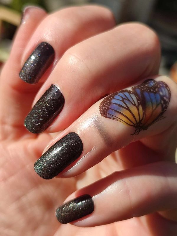 Raven Sunset, 16er-Nagelfolie Magic Nail Wraps Exklusivdesign