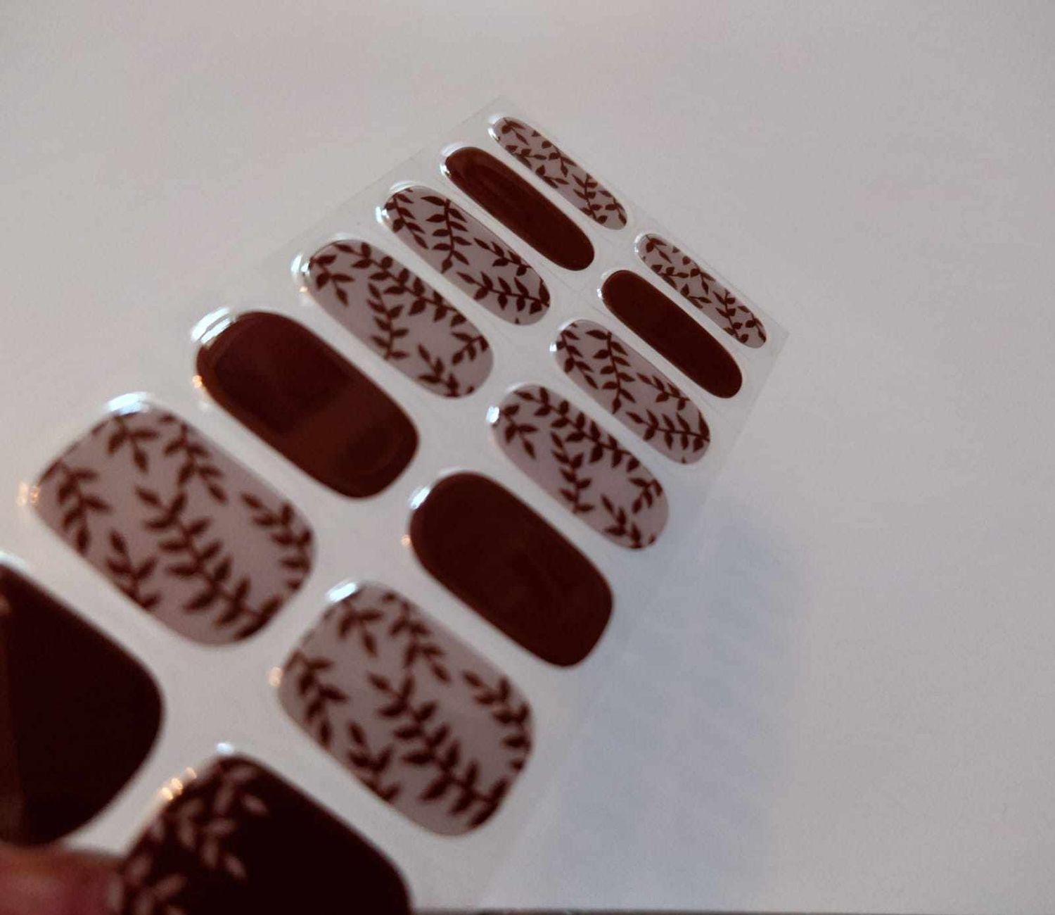 Walk in Fall, UV-Gel-Folie, 30er-Nagelfolie, Magic Nail Wraps, NG300033