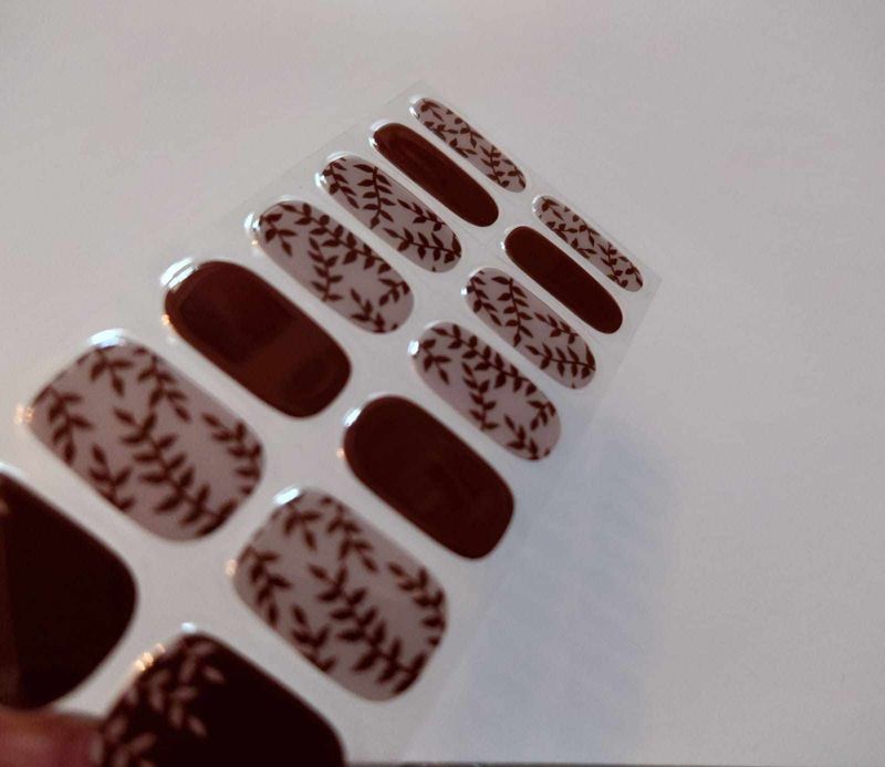 Walk in Fall, UV-Gel-Folie, 30er-Nagelfolie, Magic Nail Wraps, NG300033 Walk in Fall, UV-Gel-Folie, 30er-Nagelfolie, Magic Nail Wraps, NG300033