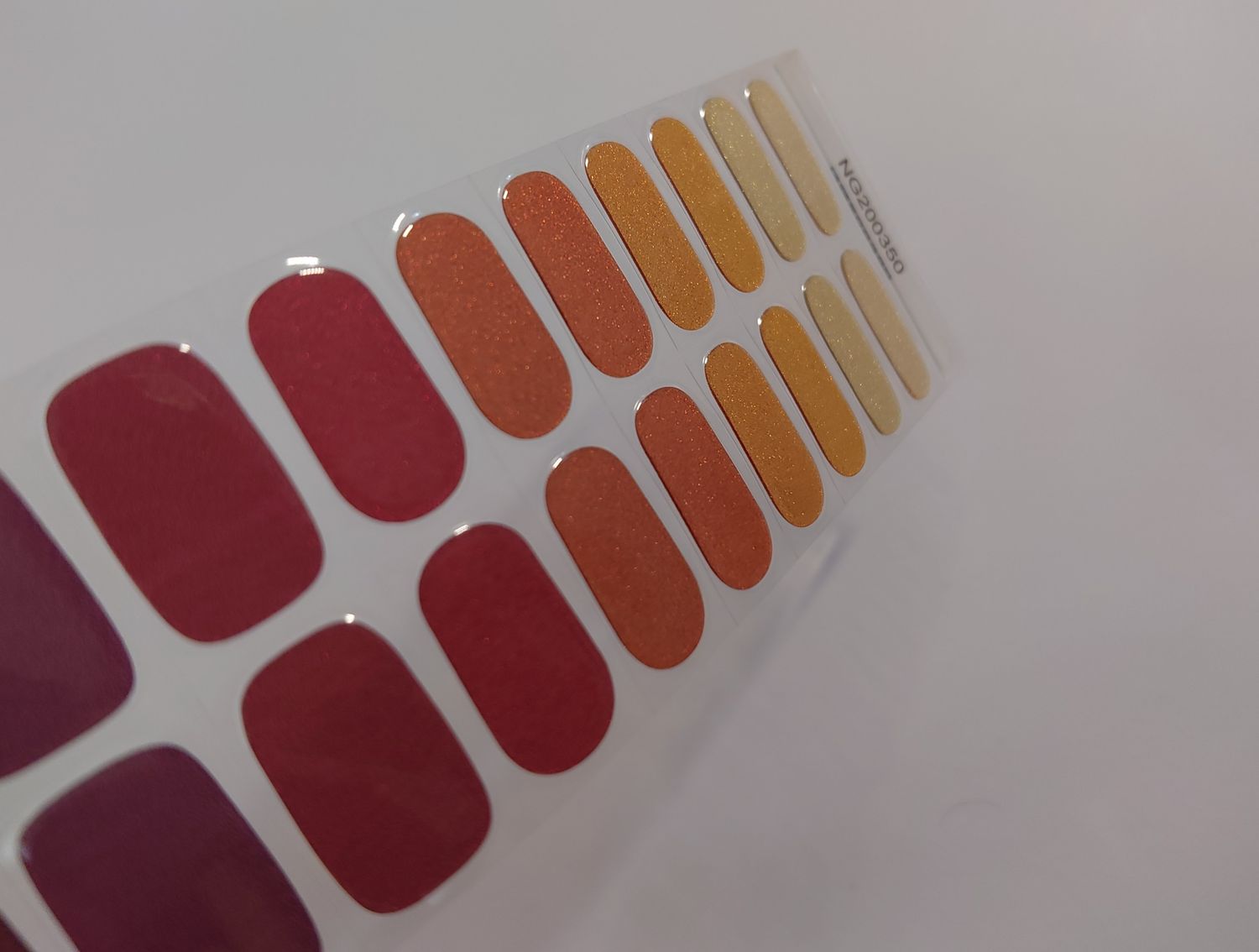 The Colours of an Autumn Girl, UV-Gel-Folie, 20er-Nagelfolie Magic Nail Wraps, NG200350