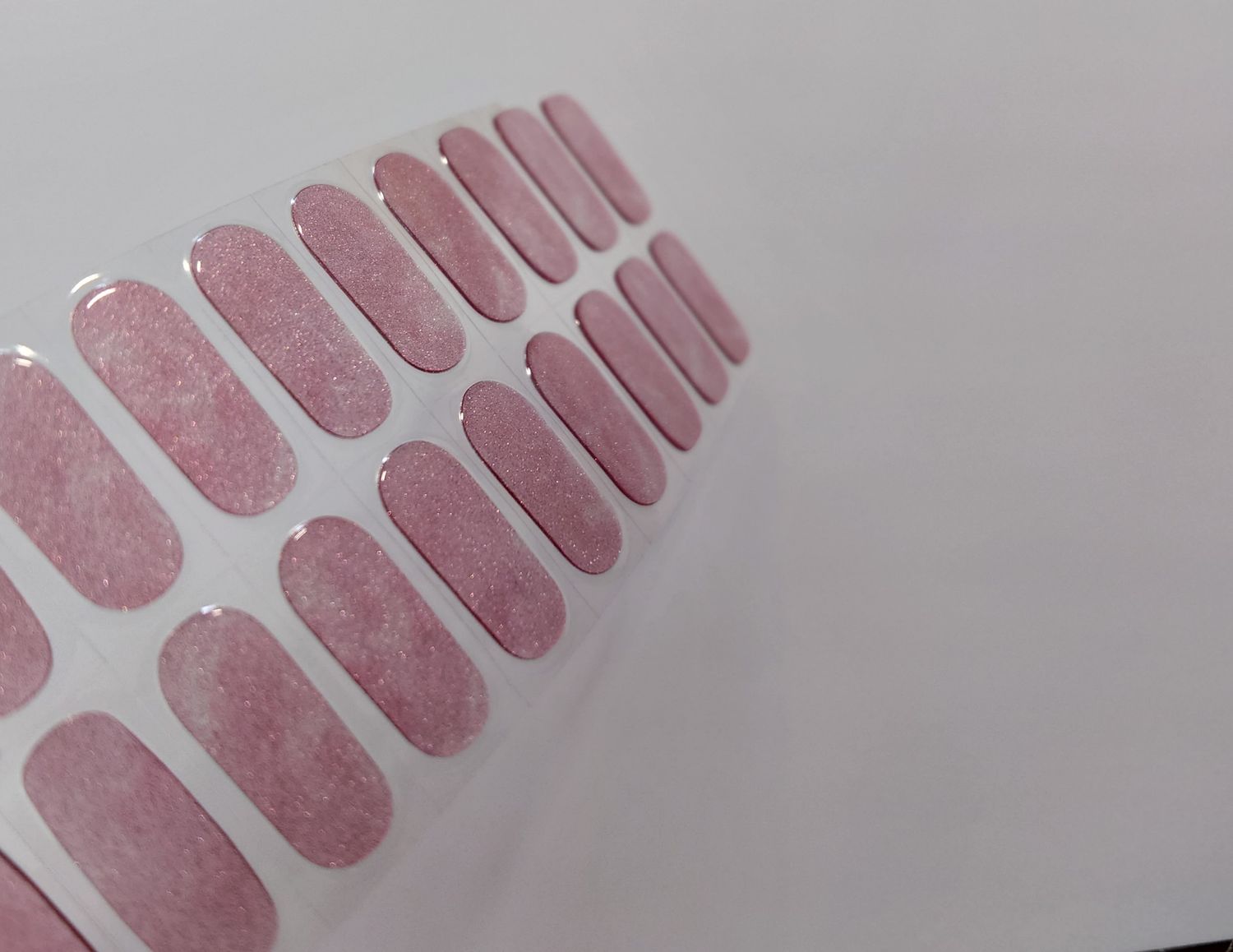 Rose Quartz, UV-Gel-Folie, 20er-Nagelfolie Magic Nail Wraps, NG200403