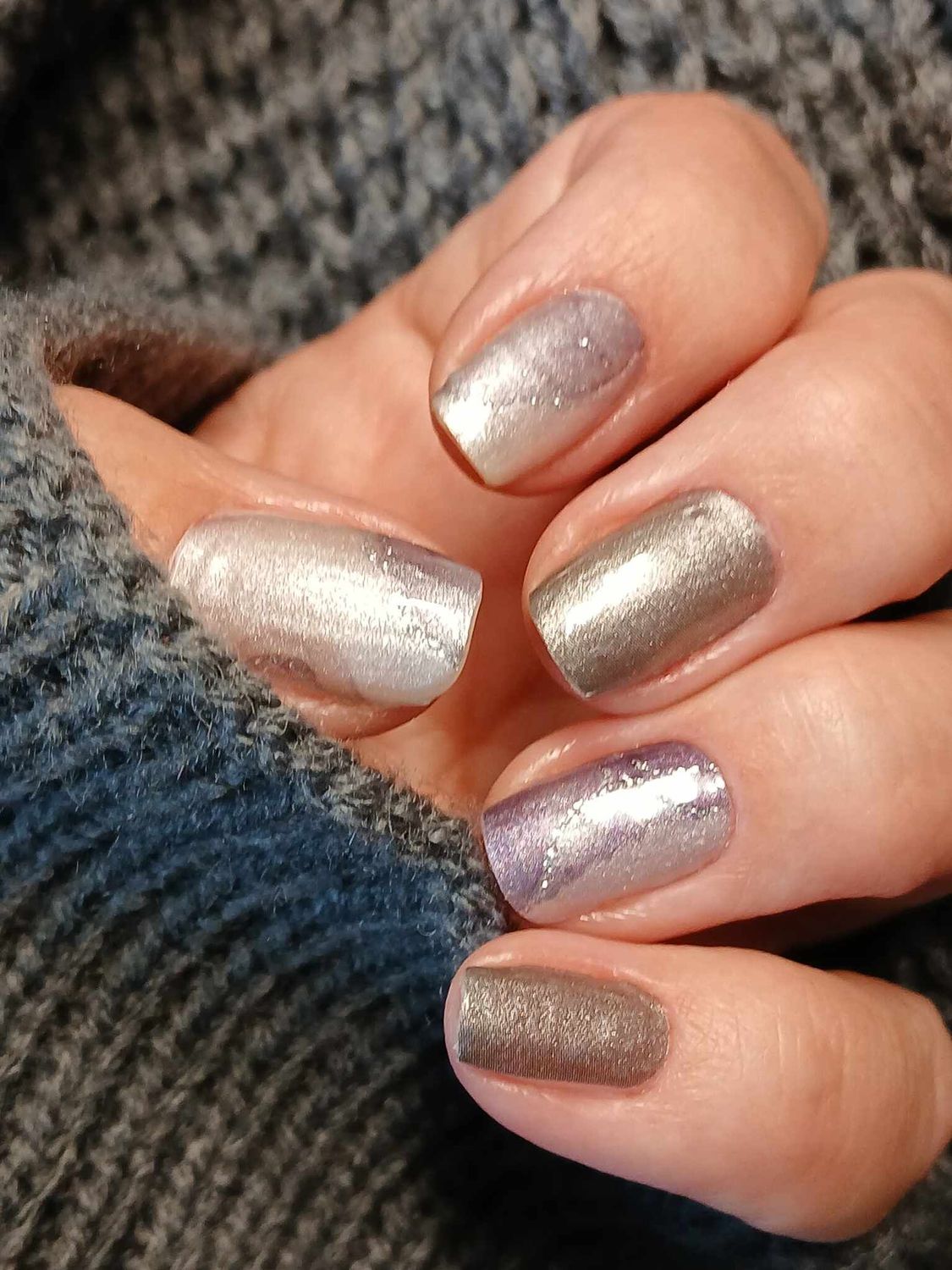 Hazy, Pearl-Shimmer-Finish, 16er-Nagelfolie Magic Nail Wraps