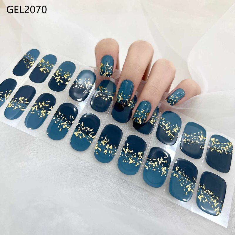 Blue Glamour Deluxe, 22er Nagelfolie Magic Nail Wraps Blue Glamour Deluxe, 22er Nagelfolie Magic Nail Wraps