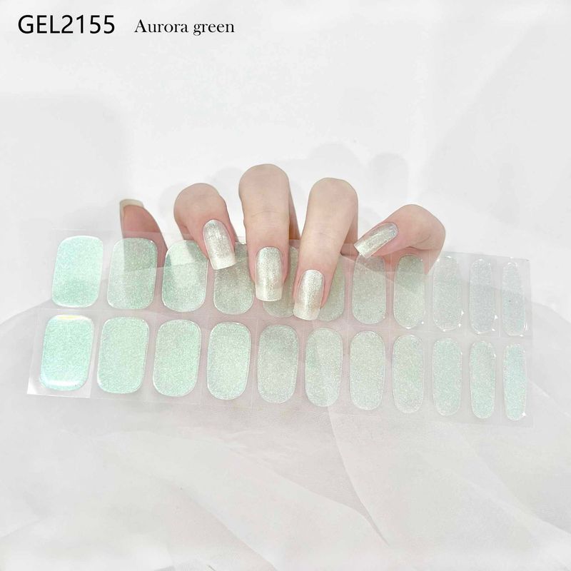 Aurora Candy Mint Deluxe, semitransparente 22er Nagelfolie Magic Nail Wraps Aurora Candy Mint Deluxe, semitransparente 22er Nagelfolie Magic Nail Wraps