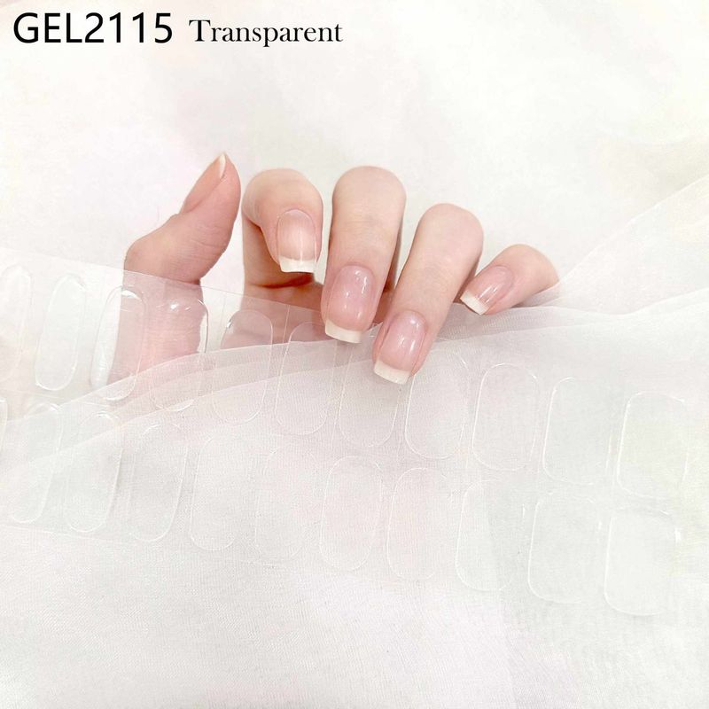 Clear Look Deluxe, transparente 22er Nagelfolie Magic Nail Wraps Clear Look Deluxe, transparente 22er Nagelfolie Magic Nail Wraps