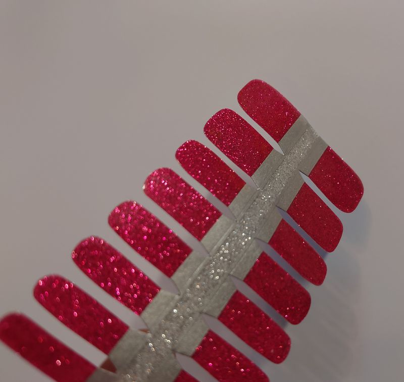 Pink Glitter, 16er-Fussfolie Magic Nail Wraps Pink Glitter, 16er-Fussfolie Magic Nail Wraps