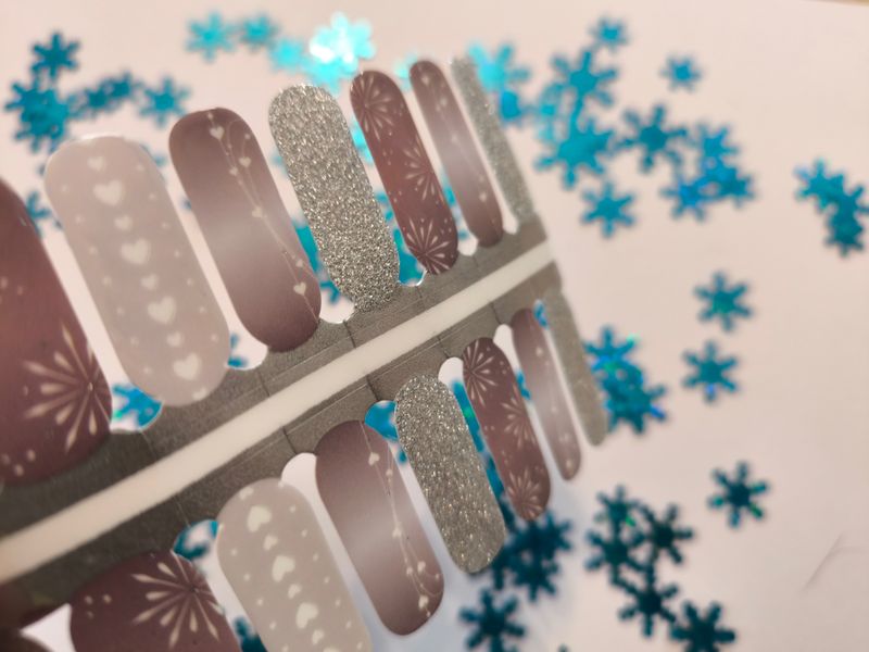 Gray Love, 16-er Nagelfolie Magic Nail Wraps Gray Love, 16-er Nagelfolie Magic Nail Wraps