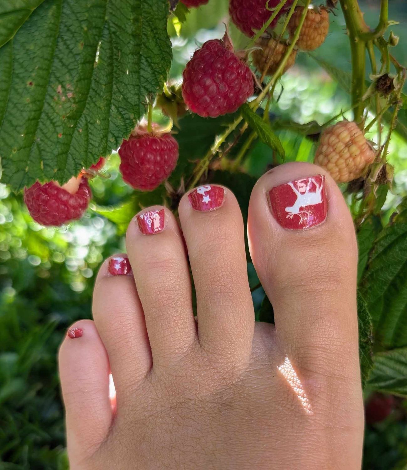 Rudi, 16er-Fussfolie Magic Nail Wraps