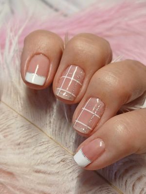 Plaid Angel, semitransparente 16-er Nagelfolie Magic Nail Wraps Plaid Angel, semitransparente 16-er Nagelfolie Magic Nail Wraps