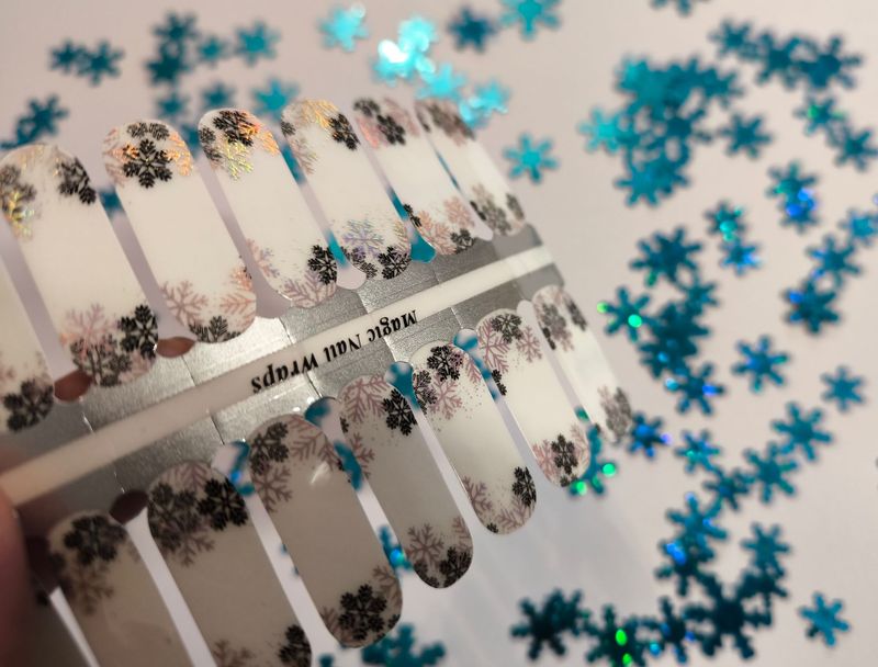 Bitter Cold, Overlay, 16er-Nagelfolie Magic Nail Wraps Exklusivdesign Bitter Cold, Overlay, 16er-Nagelfolie Magic Nail Wraps Exklusivdesign