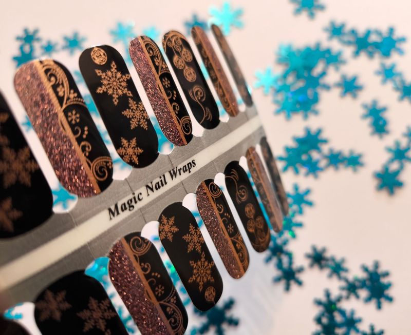 Wonderful Time, 16er-Nagelfolie Magic Nail Wraps Exklusivdesign Wonderful Time, 16er-Nagelfolie Magic Nail Wraps Exklusivdesign