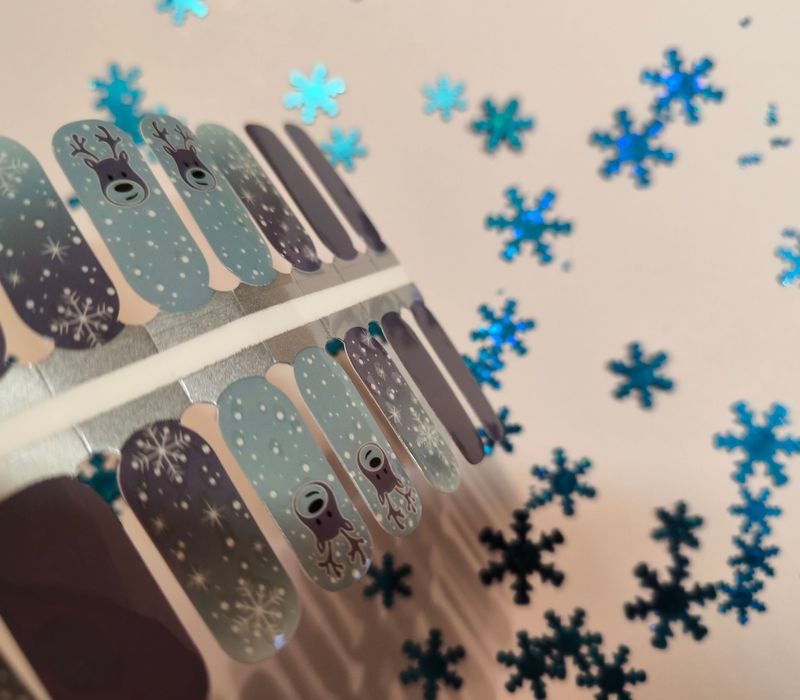 Reindeer, 16-er Nagelfolie Magic Nail Wraps Reindeer, 16-er Nagelfolie Magic Nail Wraps