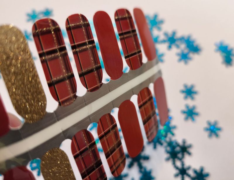 Scottish Glamour, 16-er Nagelfolie Magic Nail Wraps Scottish Glamour, 16-er Nagelfolie Magic Nail Wraps