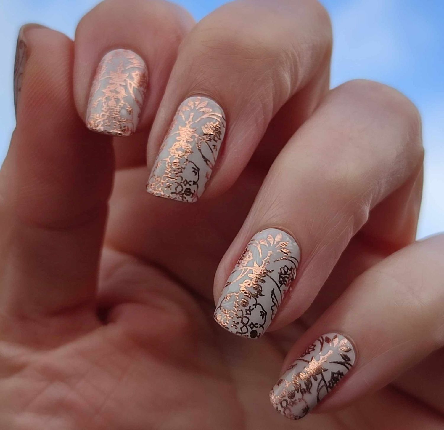 Awesome Champagne,  16er-Nagelfolie Magic Nail Wraps Exklusivdesign