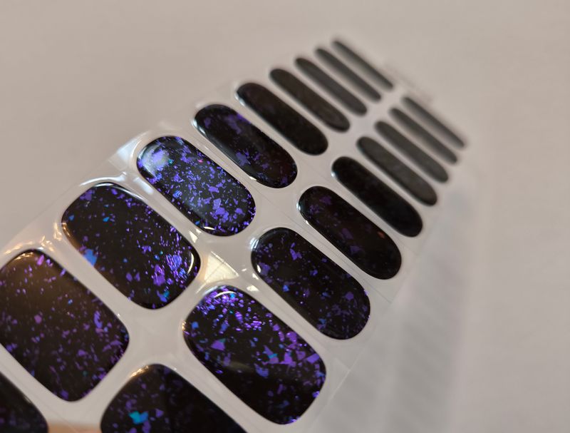Violet Mystique, UV-Gel-Folie, 20er-Nagelfolie Magic Nail Wraps, NG200105 Violet Mystique, UV-Gel-Folie, 20er-Nagelfolie Magic Nail Wraps, NG200105
