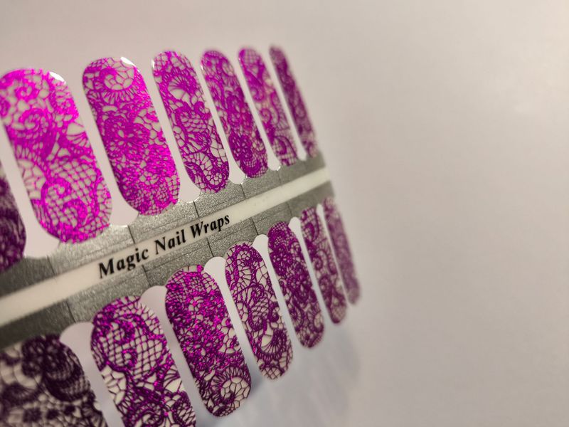 Dakota Purple, Overlay, 16er-Nagelfolie Magic Nail Wraps Exklusivdesign Dakota Purple, Overlay, 16er-Nagelfolie Magic Nail Wraps Exklusivdesign