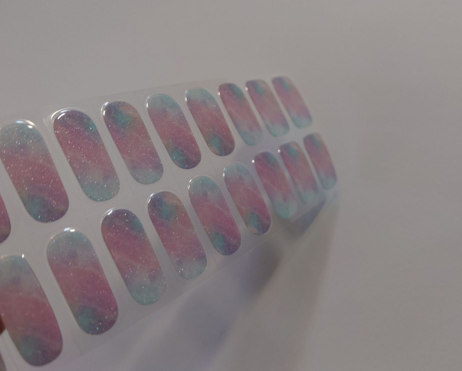 Pastel Glow, UV-Gel-Folie, 20er-Nagelfolie Magic Nail Wraps, NG200439