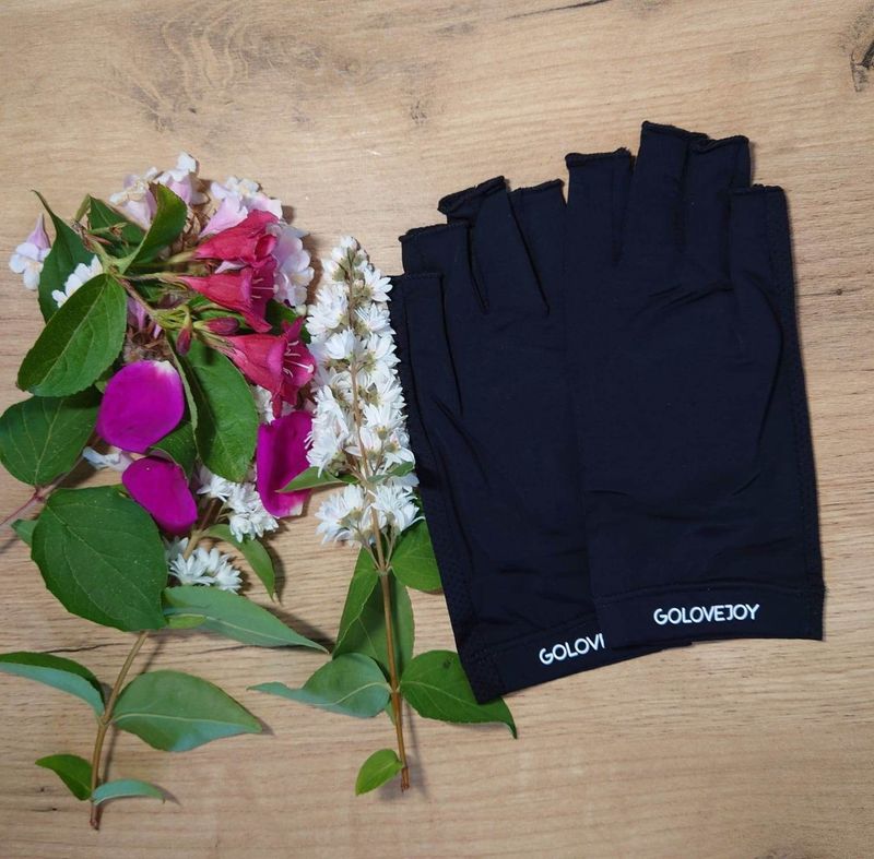 Magic UV-Protection Gloves Black, 1 Paar Handschuhe Magic Nail Wraps Magic UV-Protection Gloves Black, 1 Paar Handschuhe Magic Nail Wraps