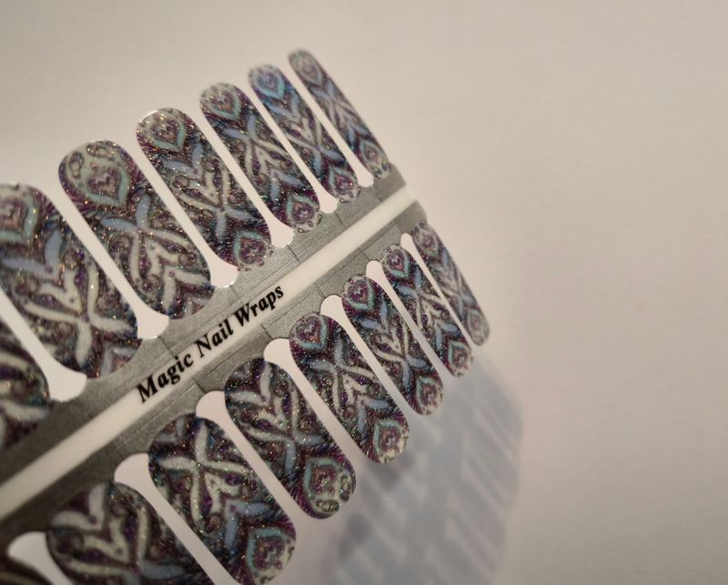 Bahia, semitransparente 16er-Nagelfolie Magic Nail Wraps Exklusivdesign Bahia, semitransparente 16er-Nagelfolie Magic Nail Wraps Exklusivdesign