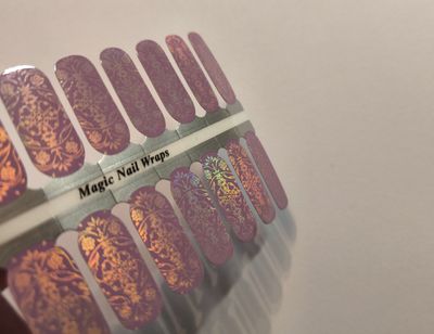 Awesome Romance, 16er-Nagelfolie Magic Nail Wraps Exklusivdesign Awesome Romance, 16er-Nagelfolie Magic Nail Wraps Exklusivdesign