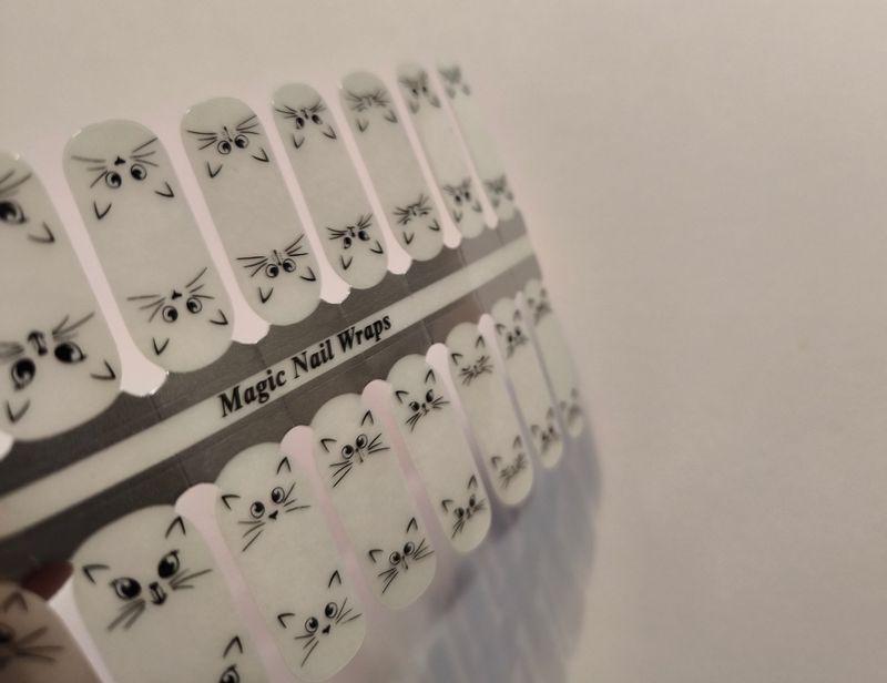 Mad Cats, Overlay, 16er-Nagelfolie Magic Nail Wraps Exklusivdesign Mad Cats, Overlay, 16er-Nagelfolie Magic Nail Wraps Exklusivdesign