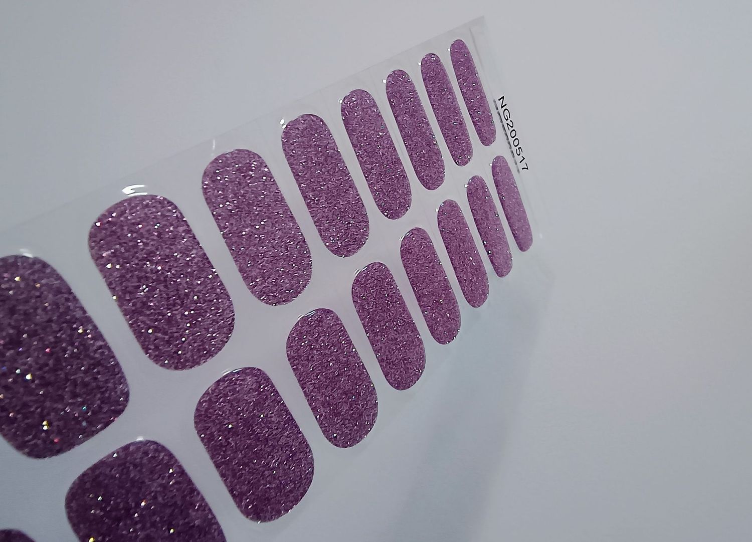 Lilac Princess, UV-Gel-Folie, 20er-Nagelfolie Magic Nail Wraps, NG200517