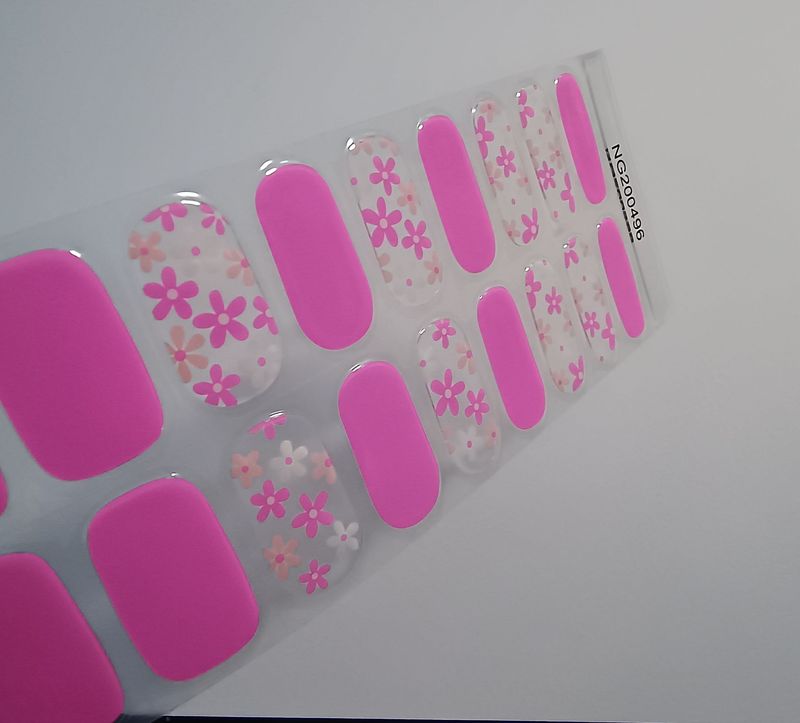 Flower Feelings, UV-Gel-Folie, 20er-Nagelfolie Magic Nail Wraps, NG200496 Flower Feelings, UV-Gel-Folie, 20er-Nagelfolie Magic Nail Wraps, NG200496