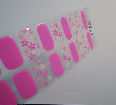 Flower Feelings, UV-Gel-Folie, 20er-Nagelfolie Magic Nail Wraps, NG200496 Flower Feelings, UV-Gel-Folie, 20er-Nagelfolie Magic Nail Wraps, NG200496