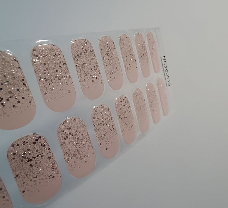 Exclusive Touch, semitransparente UV-Gel-Folie, 20er-Nagelfolie Magic Nail Wraps, NG200519 Exclusive Touch, semitransparente UV-Gel-Folie, 20er-Nagelfolie Magic Nail Wraps, NG200519