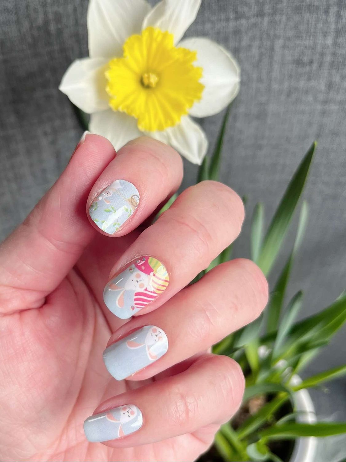 Hello Bunny, 16er-Nagelfolie Magic Nail Wraps