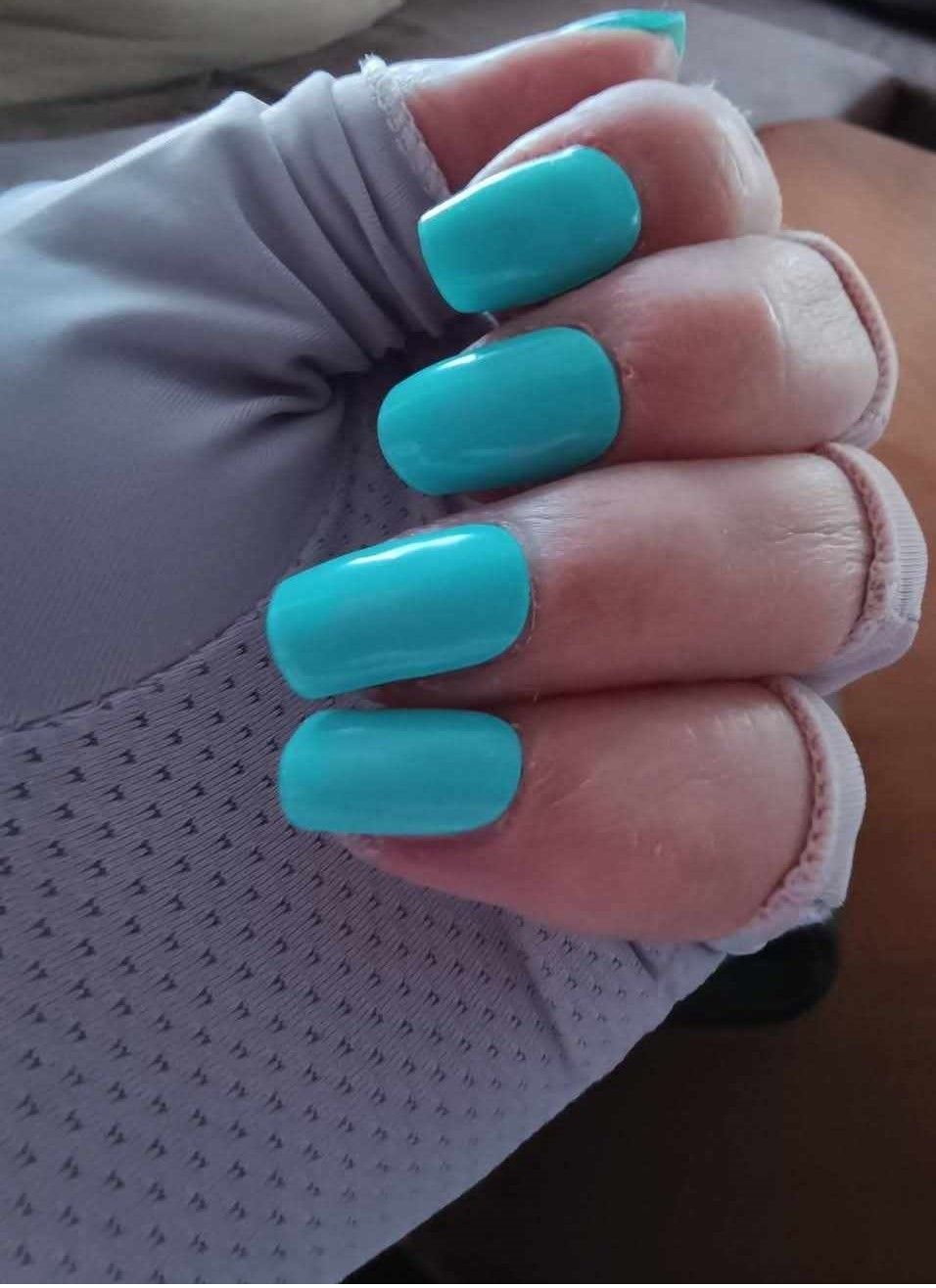 Mint Sky, UV-Gel-Folie, 20er-Nagelfolie Magic Nail Wraps, NG200393