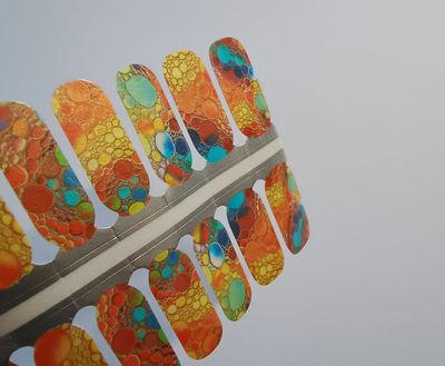 Colour Stones, Pearl-Shimmer-Finish, 16er-Nagelfolie Magic Nail Wraps Colour Stones, Pearl-Shimmer-Finish, 16er-Nagelfolie Magic Nail Wraps