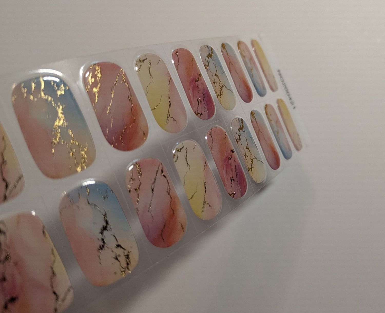 Gentleness, UV-Gel-Folie, 20er-Nagelfolie Magic Nail Wraps, NG200421