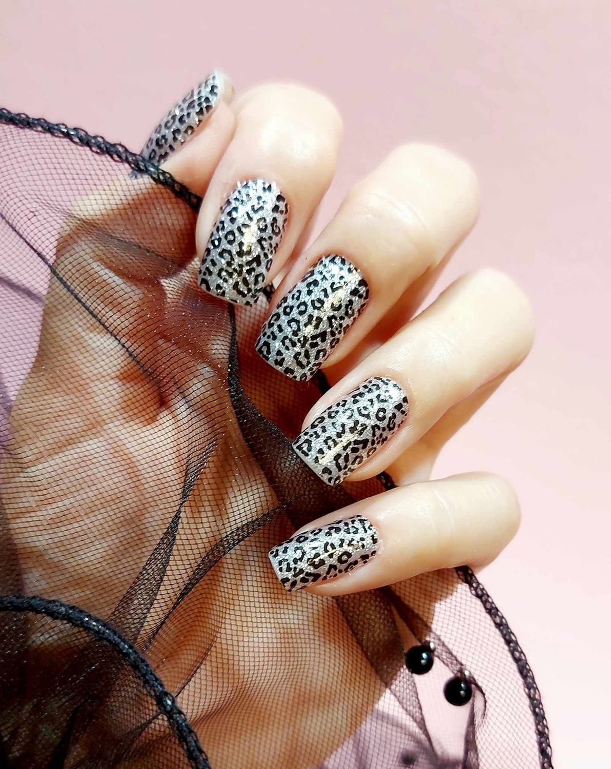 Glitter Cat, 16-er Nagelfolie Magic Nail Wraps