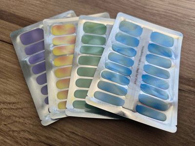 Cloudy-Set Spring, Set mit 4 x 16er-Nagelfolie Cloudy-Set Spring, Set mit 4 x 16er-Nagelfolie
