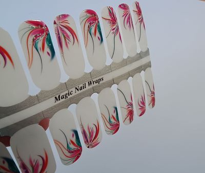 Macarena, Overlay, 16er-Nagelfolie Magic Nail Wraps Exklusivdesign Macarena, Overlay, 16er-Nagelfolie Magic Nail Wraps Exklusivdesign