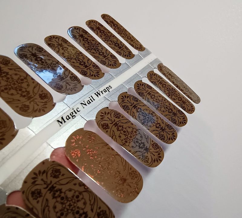 Awesome Chocolate Chips, 16er-Nagelfolie Magic Nail Wraps Exklusivdesign Awesome Chocolate Chips, 16er-Nagelfolie Magic Nail Wraps Exklusivdesign